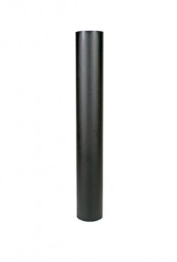 100 cm strak 2mm Ø 150 zwart