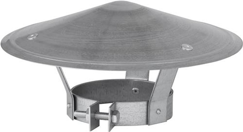 Holetherm 115 - 120 regenkap gegalvaniseerd