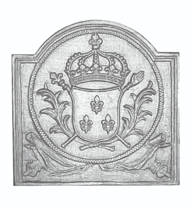 Haardplaat Armes de France 122/452