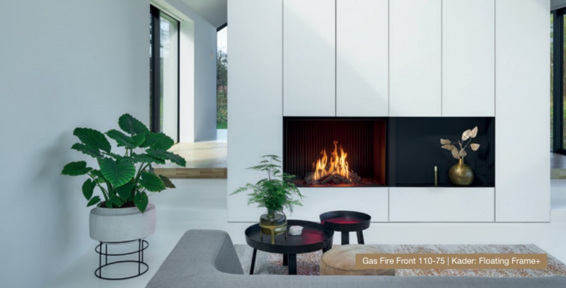 Barbas Gas Fire Front 110-75