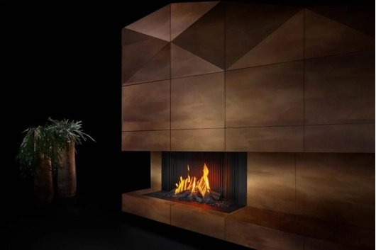 Barbas Gas Fire Panorama 140-40