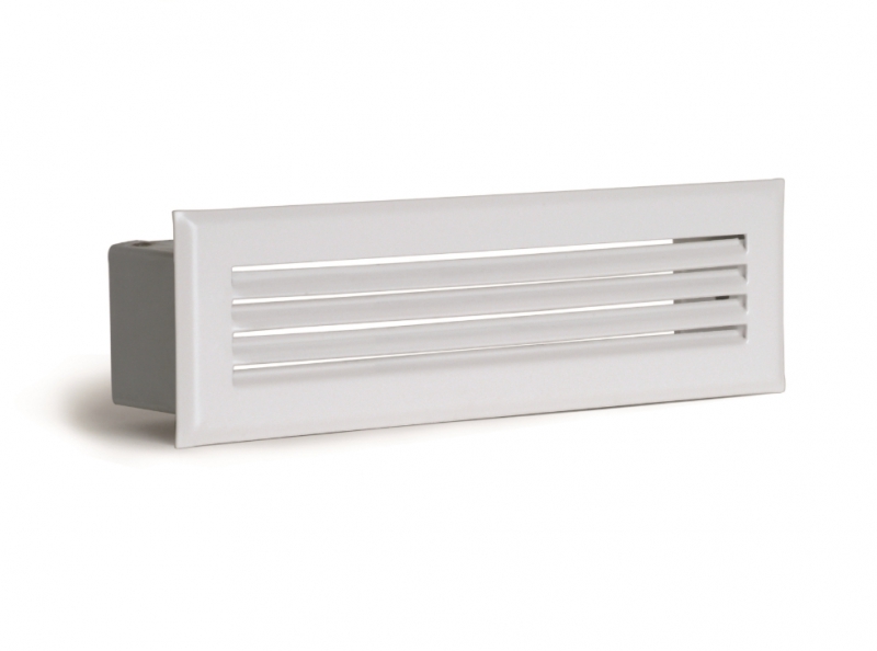 Ventilatierooster BFPL-150B inclusief kader wit