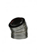 Holetherm bocht 30 graden Ø 100-150 blank