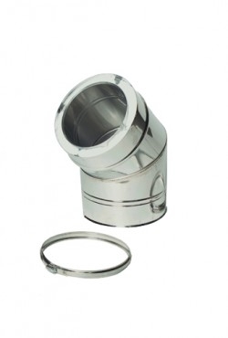 Holetherm bocht 45 graden HT-100