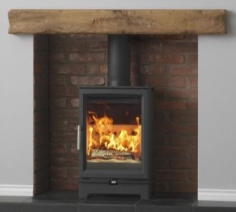 Kilimanjaro Diplomaat Optimisme Charlton Jenrick Fireline Woodtec 5 kW standaard 414 mm Houtkachel