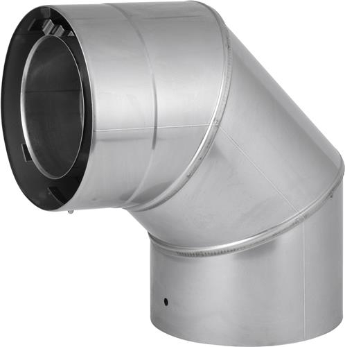 Concentrisch Deco Ø 100-150 bocht 90 graden