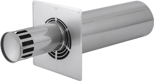 Concentrisch Deco Ø 100-150 muurdoorvoer 3 delig