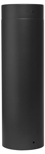 Concentrisch Deco Ø 100-150 pijp 50 cm Zwart
