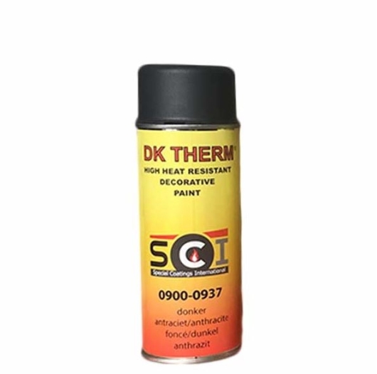 DK Therm hittebestendige verf in spuitbus Donker antraciet 0900-0937