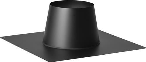 Holetherm Dakplaat plat 0°-10° Ø 350 zwart