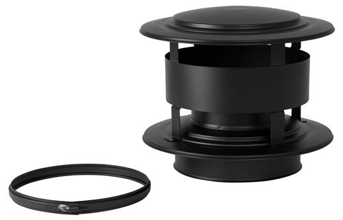 Holetherm DW-400 Trekkende regenkap zwart