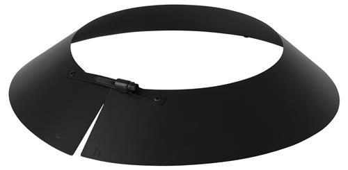 Holetherm DW-450 Stormkraag RVS zwart