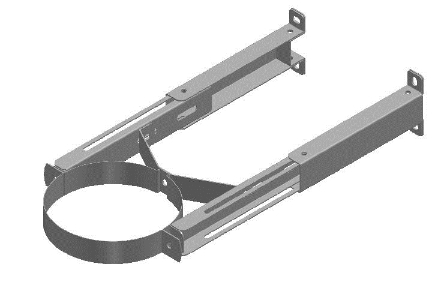 EVO-150 Muurbeugel verstelbaar 220-370