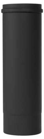 EWG-100 Paspijp Sectie 330 mm zwart DK-therm 910