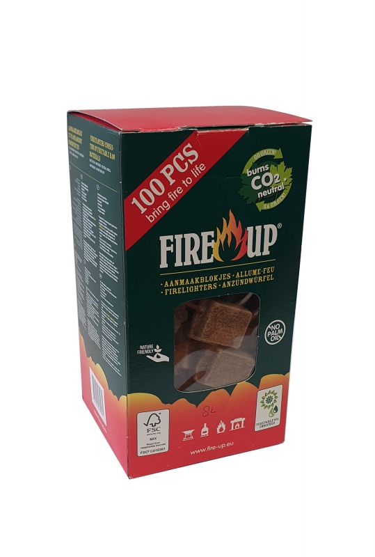 FIRE-UP aanmaakblokjes per overdoos 129/82