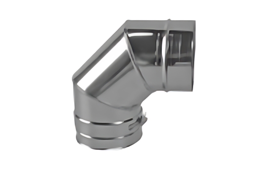 Flexinox Concentrisch Bocht 90° Ø 80/125