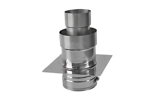 Flexinox Concentrisch Schouwplaat onderaan (voor flexibel) Ø 100/150