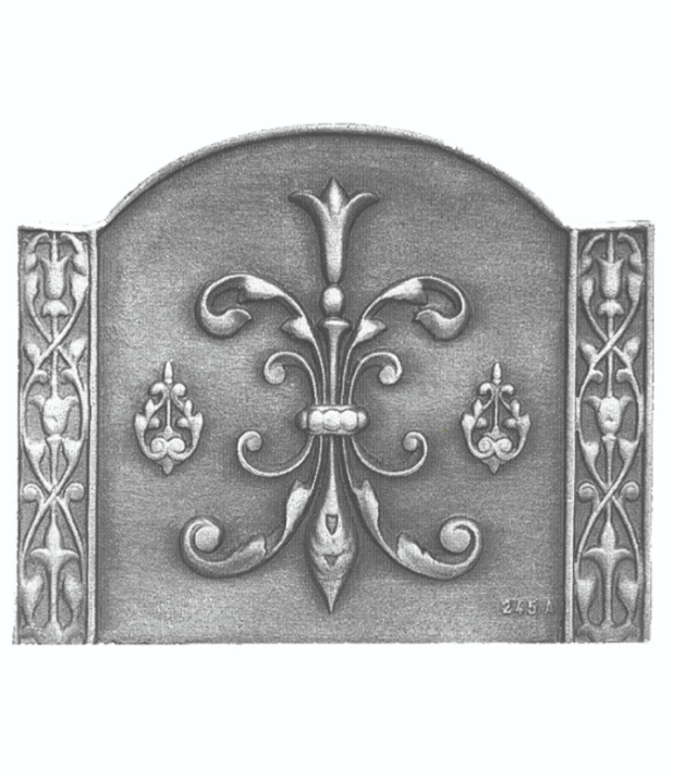 Haardplaat Louis XIII 122/245-A