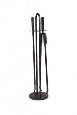 Haardstel 114/518 zwart