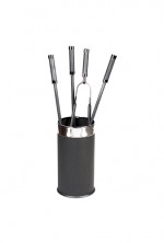 Haardstel 114/608 Chroom Antraciet
