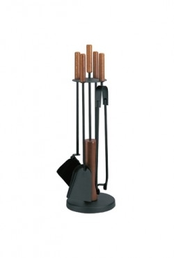 Haardstel 50.541L hout/zwart