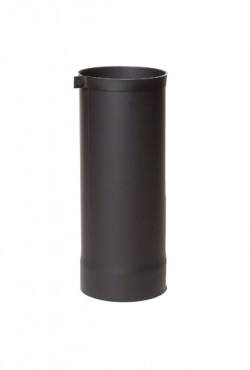 40 cm paspijp met stelring 2mm Ø 180 zwart