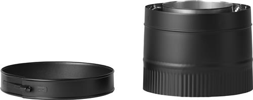 Holetherm aansluitstuk Ø 130-200 zwart