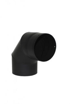 Bocht 90° 2mm Ø 180 zwart