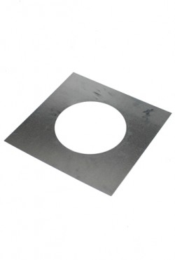 Holetherm centreerplaat plat Ø 100 Zwart