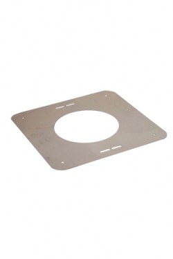 Holetherm brandseparatieplaat plat Ø 150 / CC 130-200 Blank