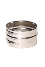 Holetherm Klemband breed (100mm) Ø 175 Zwart