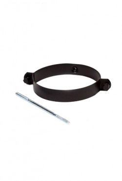 Muurbeugel 2mm Ø 180 zwart