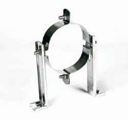 Holetherm muurbeugel RVS Ø HT-250/EW-300 zwart