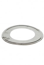 Holetherm Rozet RVS Ø 150 Zwart