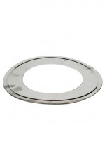 Holetherm Rozet RVS Ø 80
