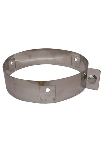 Holetherm Tuidraadbeugel RVS Ø80 zwart