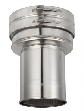 ISOduct Aansluitstuk Met Nisbus 125 mm