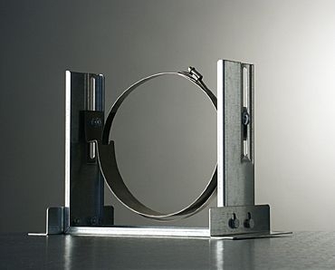 ISOduct Muurbeugel Verstelbaar Zwaar 200 mm