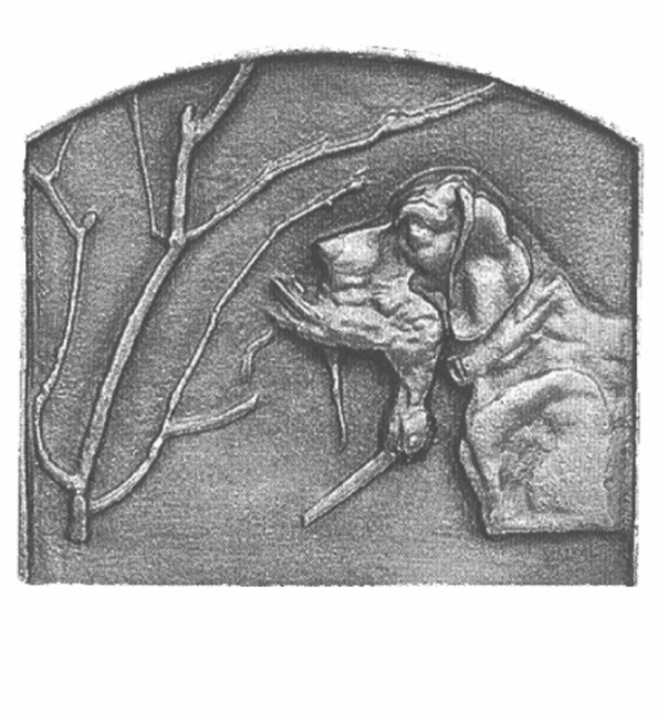 Haardplaat Le Chien et la bécasse 122/416