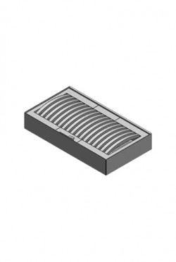 Multiwall 50 verzonken bak met stookrooster
