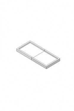 Multiwall 50cm stookstenen grijs