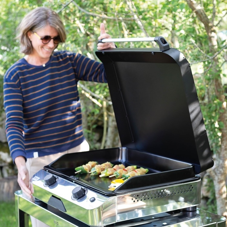 OUTR Fusion inox - 60 - Plancha gas