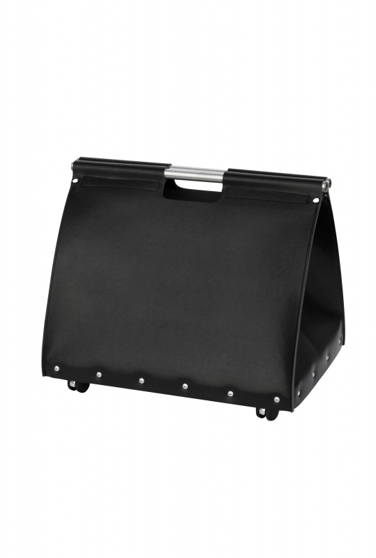 Pellet/houttas 50.046N zwart leer