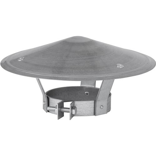 Regenkap gegalvaniseerd Ø 092-098mm