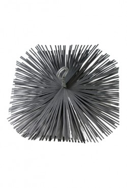 Staalborstel vierkant 35 x 35cm