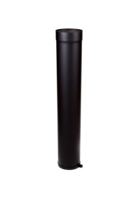 100 cm paspijp met stelring 2mm Ø 120
