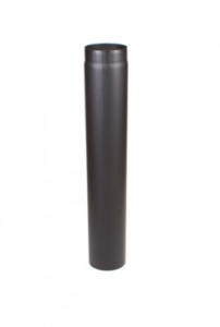 100 cm pijp 2mm Ø 180 Zwart
