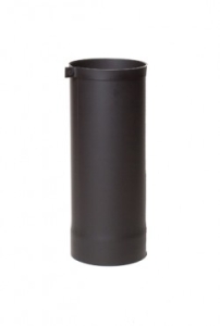 40 cm paspijp met stelring 2mm Ø 180 zwart