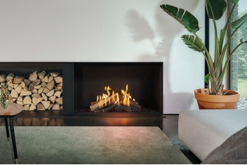 Barbas Gas Fire Front 100-55