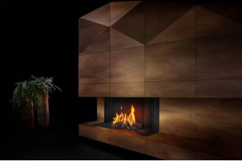 Barbas Gas Fire Panorama 140-40